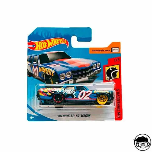 Hot Wheels ❰ Chevelle SS Wagon HW Daredevils 2018 короткая карта | Спорт и развлечения
