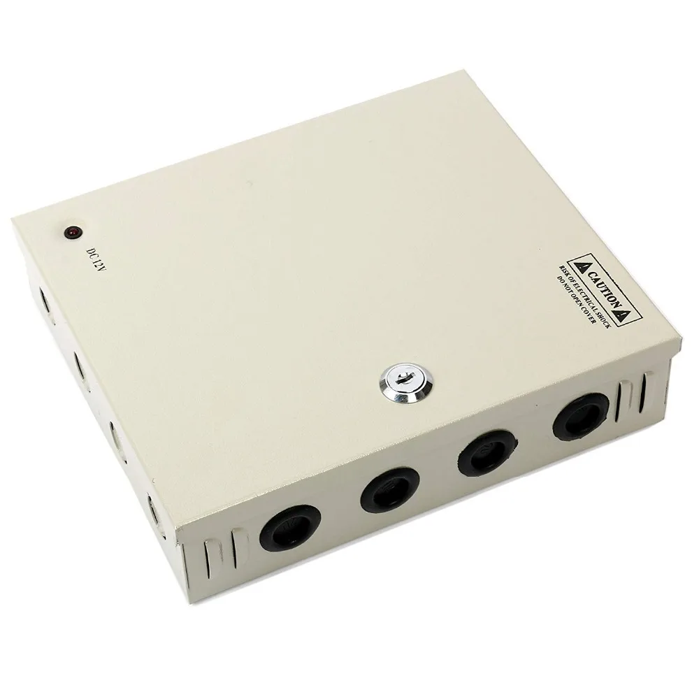 CCTV/светодиодный блок питания 12v DC(4 порта 5AMP)/(9 портов 10AMP)/(18 портов 20AMP