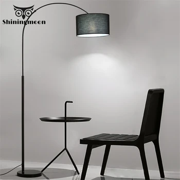 

Minimalism Designer LED Floor Lamp Free Standing Lamp for Living Room Modern Fabric Lamp Bedroom Office Home Decor Floor Lights