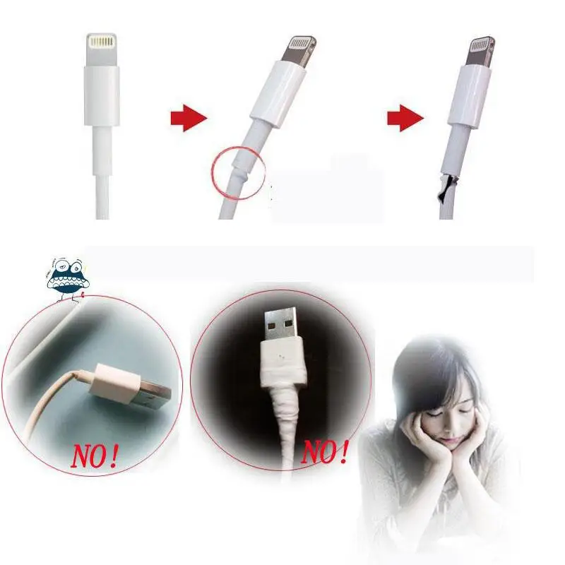 1 4 M твердый цветной тпу спиральный USB Кабель зарядного устройства Шнур протектор