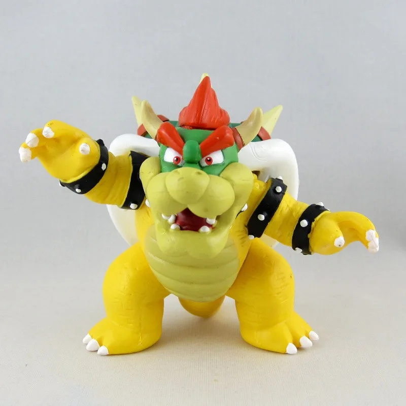 Бесплатная доставка экшн фигурка из ПВХ Super Bros Bowser Игрушечная модель|Игровые