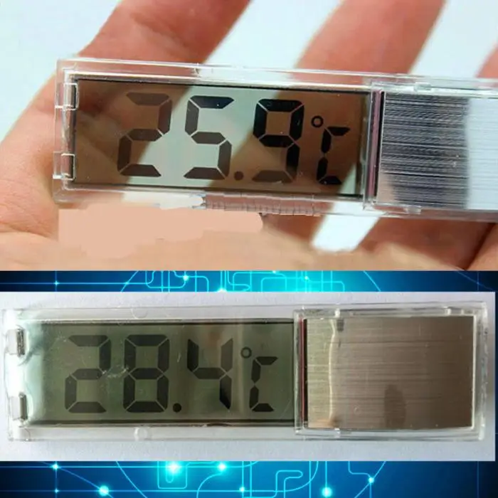 Многофункциональный ЖК-дисплей 3D цифровой электронный измерение температуры аквариума измеритель температуры аквариумный термометр-20