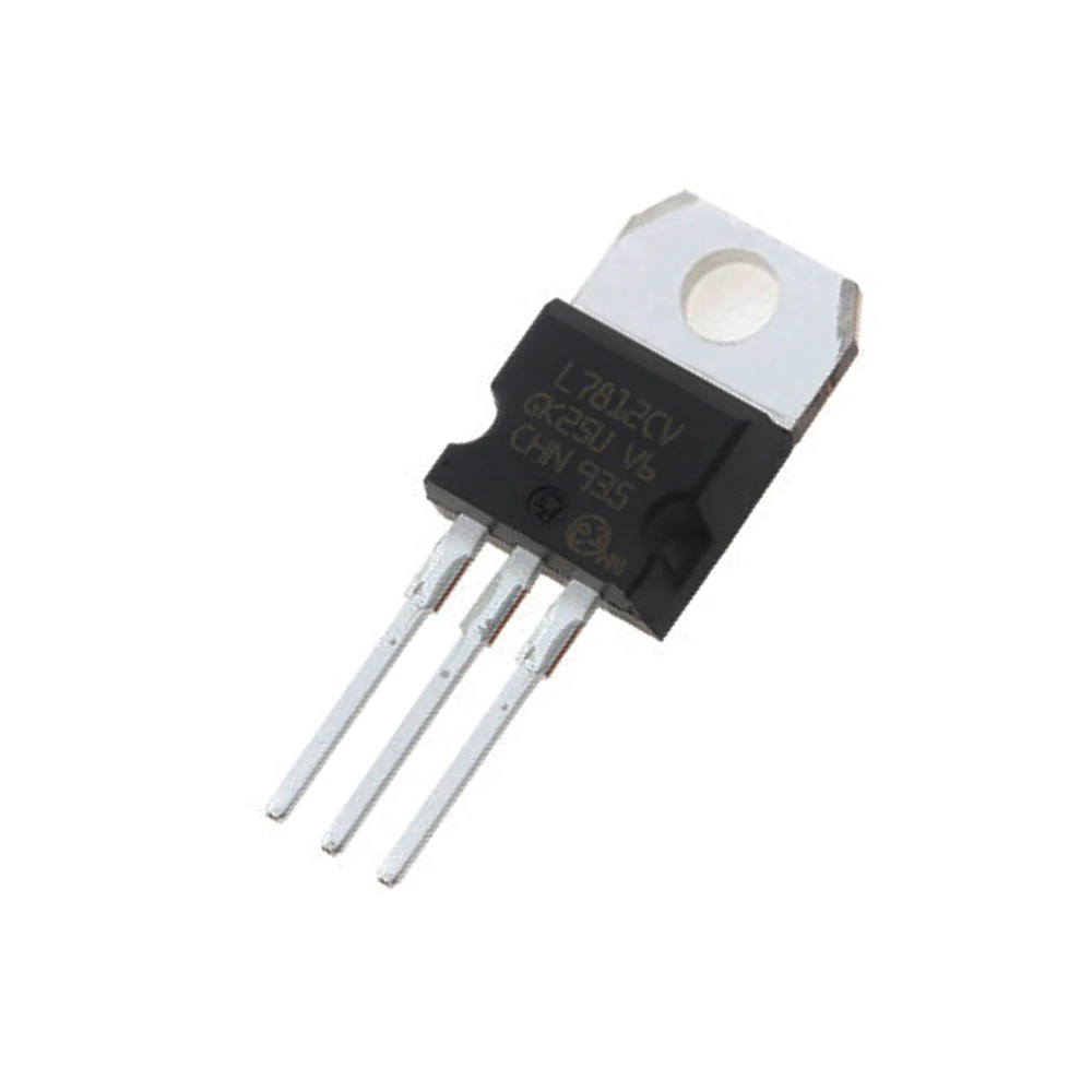10Pcs/Lot L7812CV TO-220 L7812 LM7812 7812 Positive-Voltage Regulators New IC | Электронные компоненты и