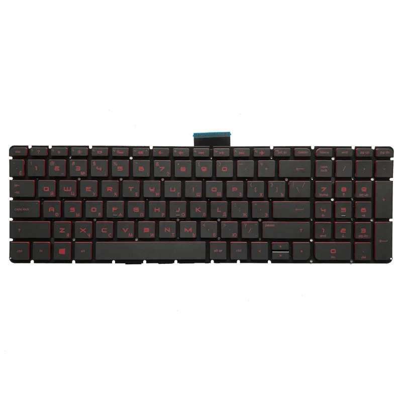 Русская клавиатура для ноутбука HP 15 ab ak bc ab000 ab100 ab200 15z 15AK 15bc 15AB с подсветкой|keyboard for