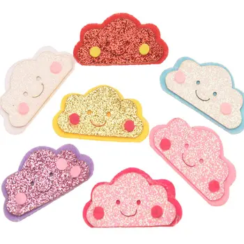 

210PCS Boutique Cartoon Cloud Kids Hair Accessories Flower Accessory Fashion Head wrap No Hair Bows Hairclip