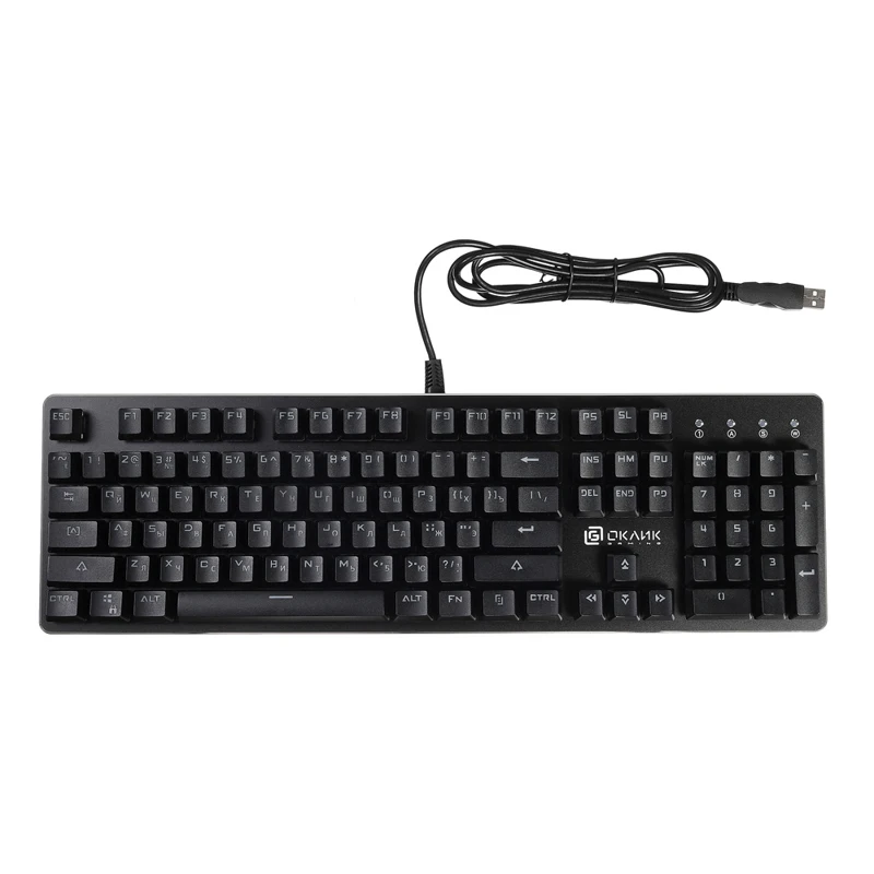 Клавиатура OKLICK 990G RAGE, черный