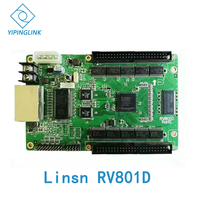 

Linsn old card receiver card RV801D sender card TS801D for repairing old LED display spare parts