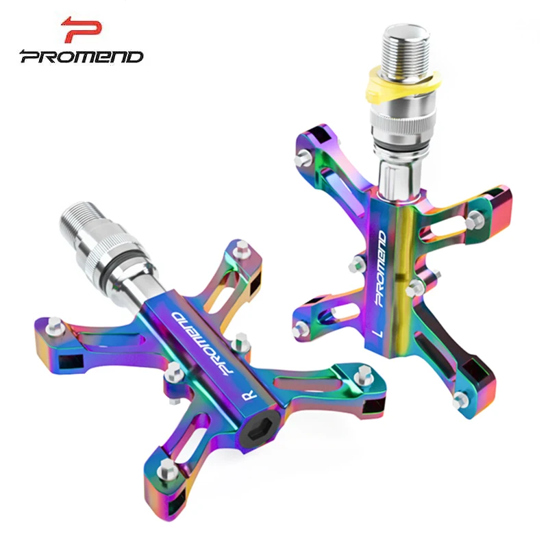 

PROMEND Ultra-light Bicycle Pedal Sealed Bearings Road Bike Pedals Quick Release Aluminum Alloy Mtb Pedals Bicycle Accessories