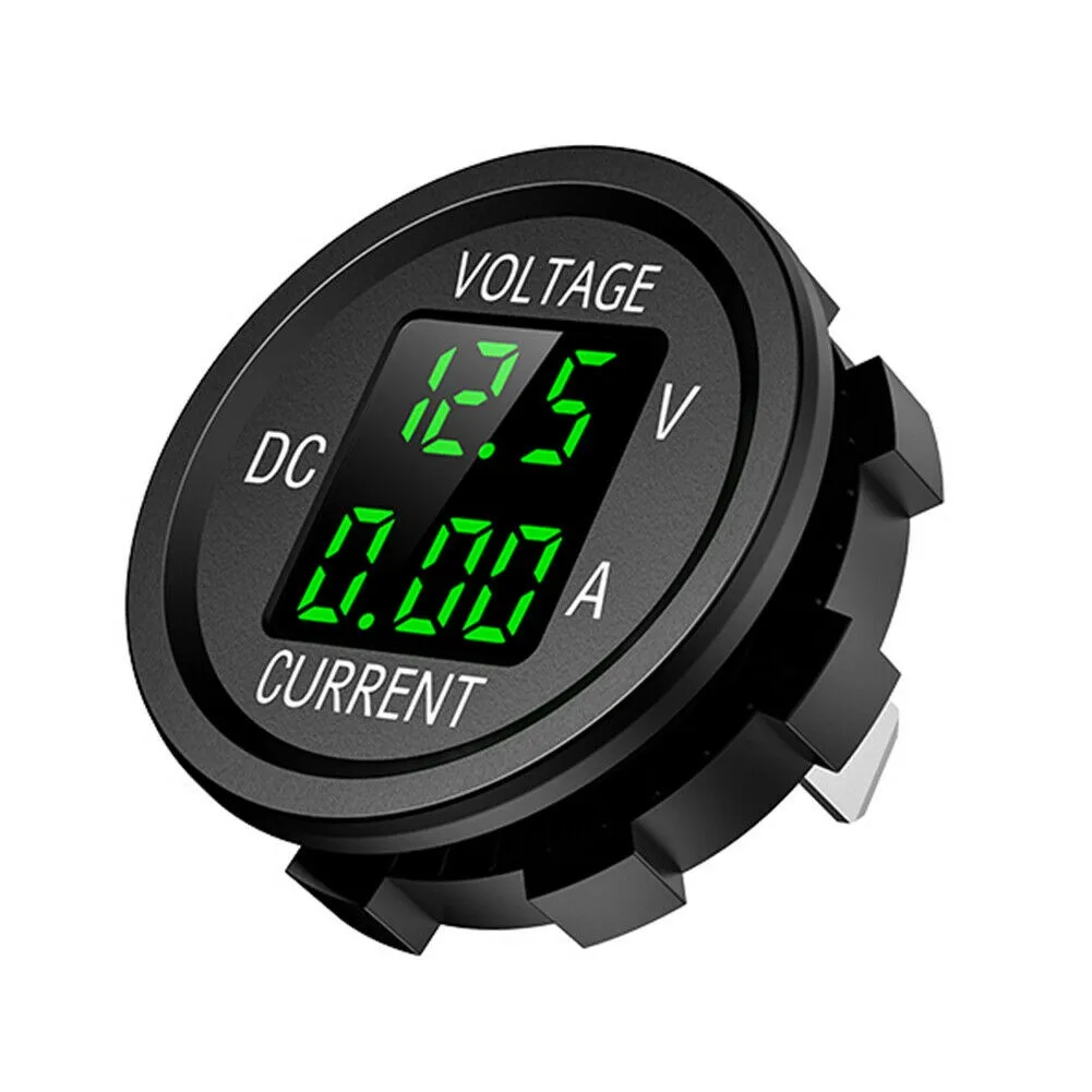Цифровой панельный вольтметр-Амперметр D6 для 12-24 В светодиодный дисплей