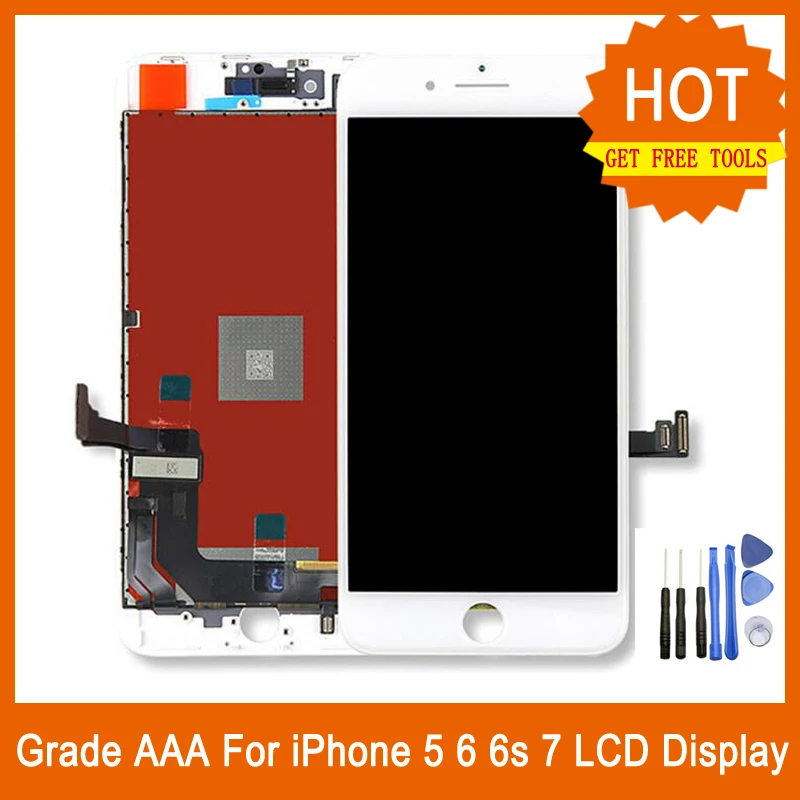 

Grade AAA For iphone 7 7Plus LCD Display Touch Screen Digitizer Assembly For iphone 7 7 Plus LCD Screen Pantalla Parts