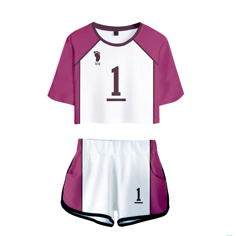 Cosplay&ware Anime Haikyuu Cosplay Costume Hinata Shoyo Shirt Shorts Nishinoya Yuu Sports Karasuno Koukou High School Volleyball Club Women -Zentai shop online H2744b55e8b0f4e29be9d8a157bec0f92F.jpg