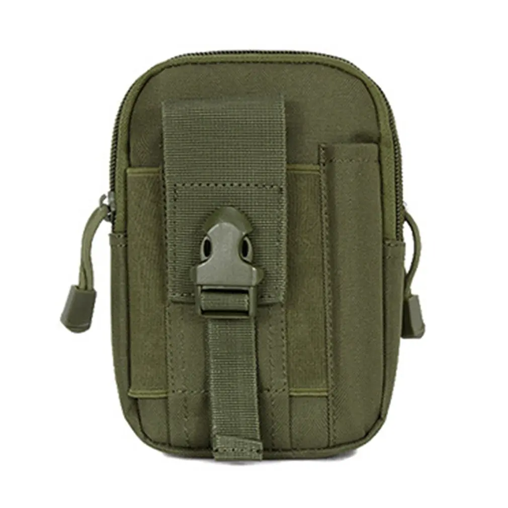 Multifunctional Outdoor Camouflage Tactical Utility Water-Resistant MOLLE Bag Mobile Phone Pocket Phone Pouch Belt Waist Cover