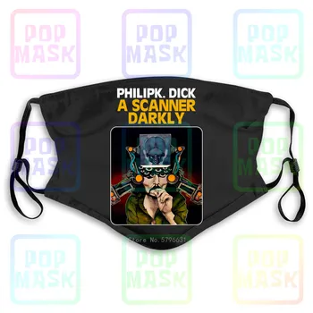 

Anti Pollution Mask A Scanner Darkly Philip K Dick Blade Runner Science Fiction Retro Replaceable Filter Anti-PM2.5
