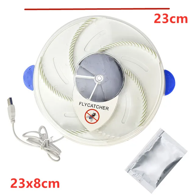 Usb Automatikus Légykapó Rovarcsapdák Légycsapda Kártevők Visszautasító Vezérlő Visszatartó Elektromos Fogó Gyilkos Beltéri Kültéri - Image 3