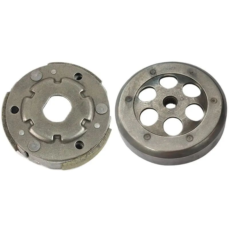 Driven Pulley Rear Clutch Assembly With Clutch Bell Centrifugal Shoes