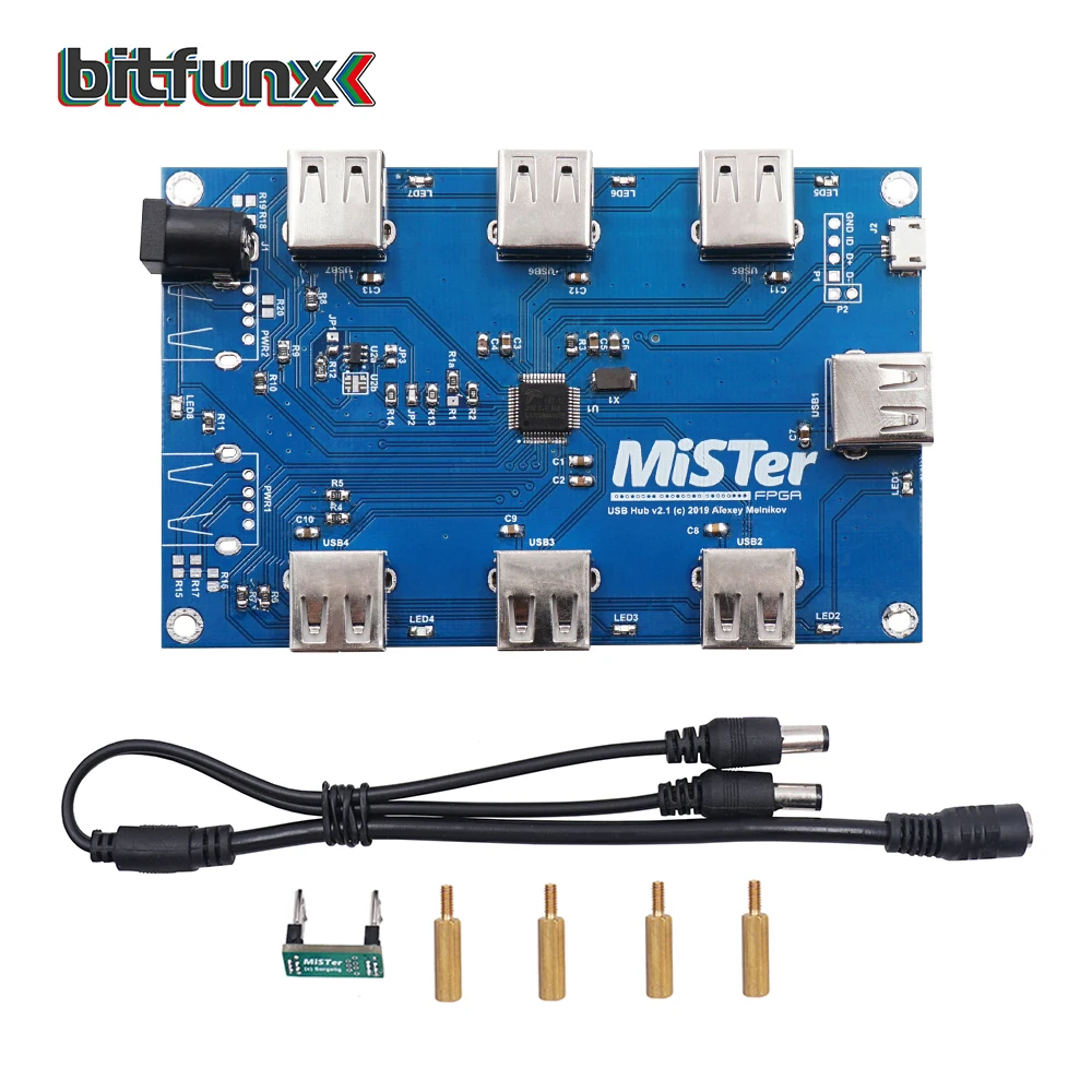 Для MisTer FPGA ручной сварки IO доска и usb хаб v2.1 SDRAM XS v2.2 доска|Запасные части| |