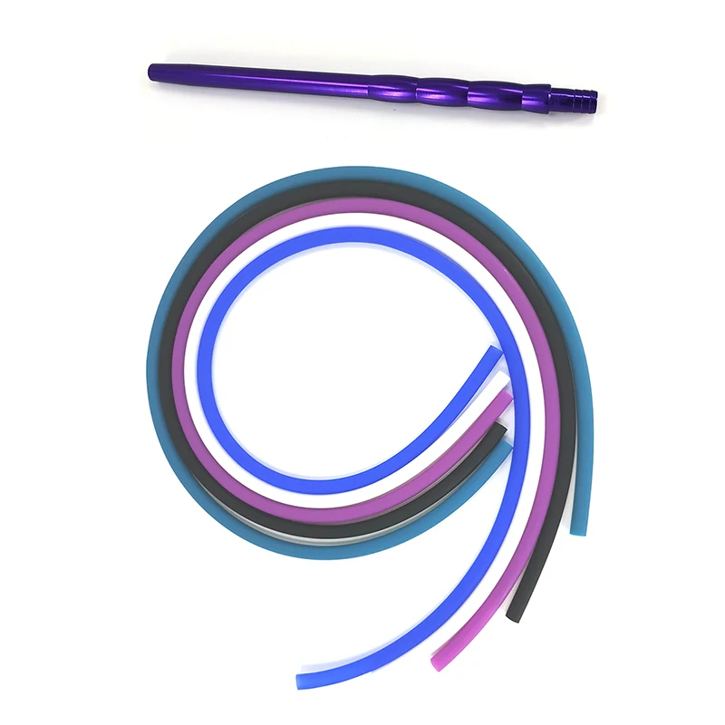 30 см для кальяна шланг наргиле алюминиевый материал ручка для кальяна 1,5 м Толстый силиконовый шланг трубка для хичи аксессуары для кальяна