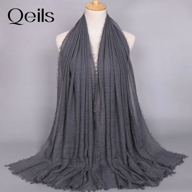 Qeils 180*90 см женский мгновенный хиджаб мусульманский головной платок турецкий