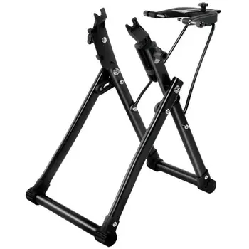 

Durable Portable Bike Wheel Truing Stand Wear-resistant Solid Color Home Mechanic Truing Stand Holder Support Rack