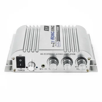 

Hi-Fi 2.1 Mini 300W Super Bass Audio Amplifier Car Home Stereo Booster Subwoofer