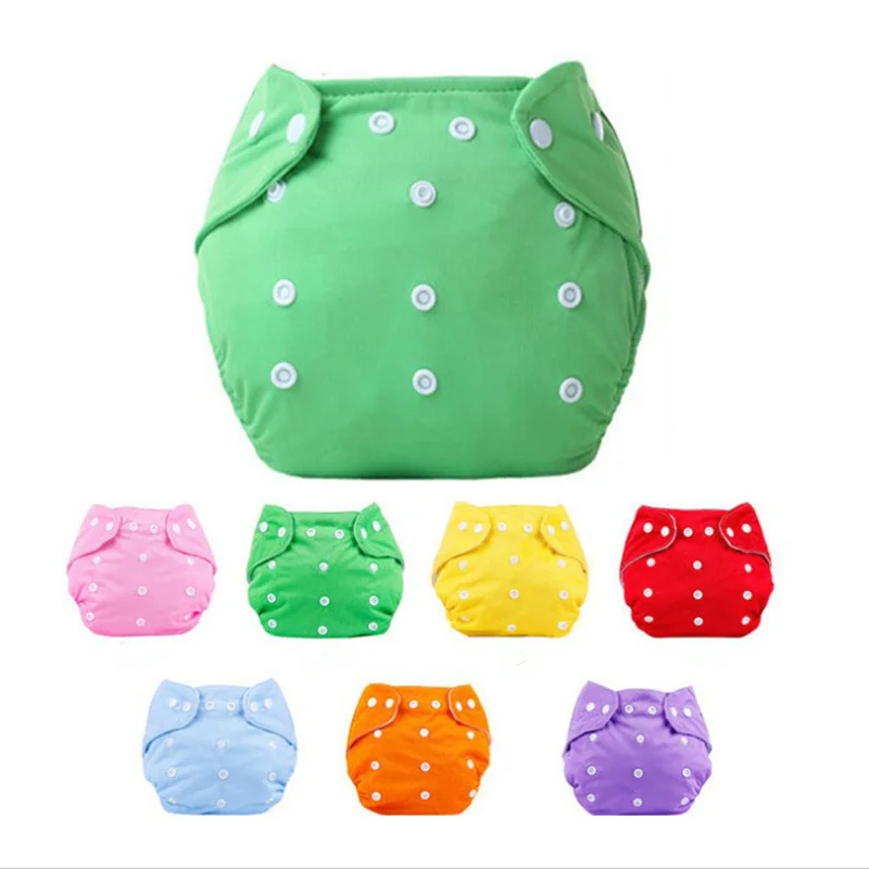 

1PC Adjustable Reusable Baby Boys Girls Cloth Diapers Soft Covers Infant Washable Nappies
