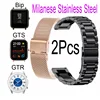 Bracelet milanais en acier inoxydable, pour Xiaomi Huami Amazfit Bip S U Lite GTS 2 Mini GTR 47mm 42mm, Bracelet de montre 20mm 22mm ► Photo 1/6