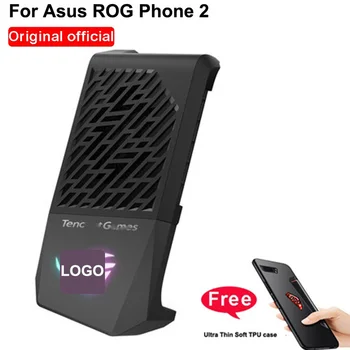 

Original official For ASUS ROG phone 2 Phone Cooling Fan Holder For ROG II External Radiator Dock Stand Gaming Anti-Heat Adapter