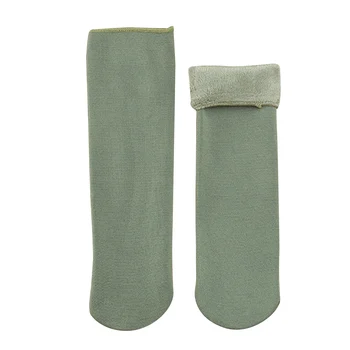 

Hot Selling 5 Pairs Ladies Snow Socks Plus Velvet Thickening Tube Socks Fleece Lined Thick Sock -B5