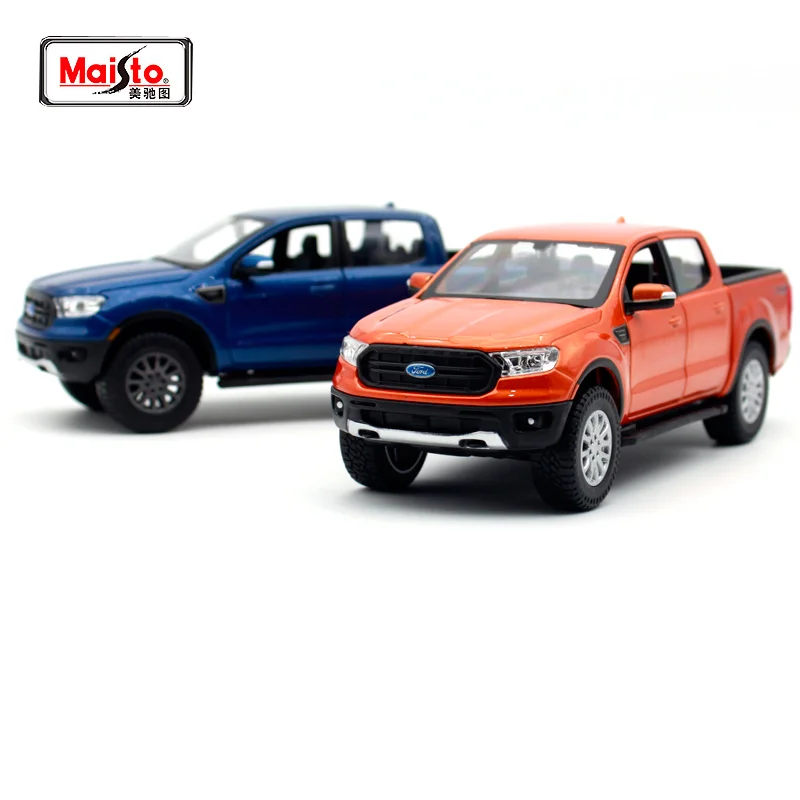 Модель пикапа Maisto 1:27 2019 Ford Ranger литой Сплав модель автомобиля игрушка коллекция