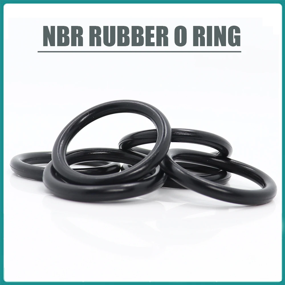 Уплотнительное кольцо CS5.3mm NBR 30/35/37/40/41.2/42.5/43/45/46*5 3 мм 50 шт. уплотнительное