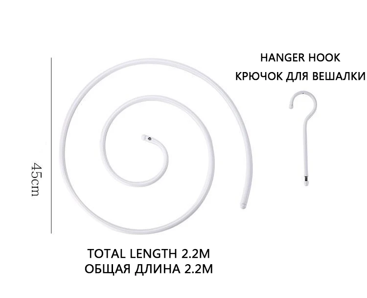 CTHome Drying Rack Spiral Shaped Hanger Rotating Quilt Storage Rack Drying Rack Quilt Blanket Rack Good Outside Indoor Hanger