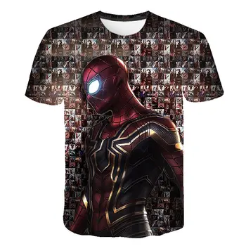 

Spiderman Boys T Shirt Kids Tshirt Super Hero T-Shirts for Girls Child T-Shirts Children Clothing Tee Shirt camiseta baby tshirt