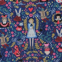 50*145 см Милая позолоченная ткань лоскутное шитье кукольная одежда книга Сделай Сам рот Золотая сумка тканевая карманная Подушка материалы для рукоделия