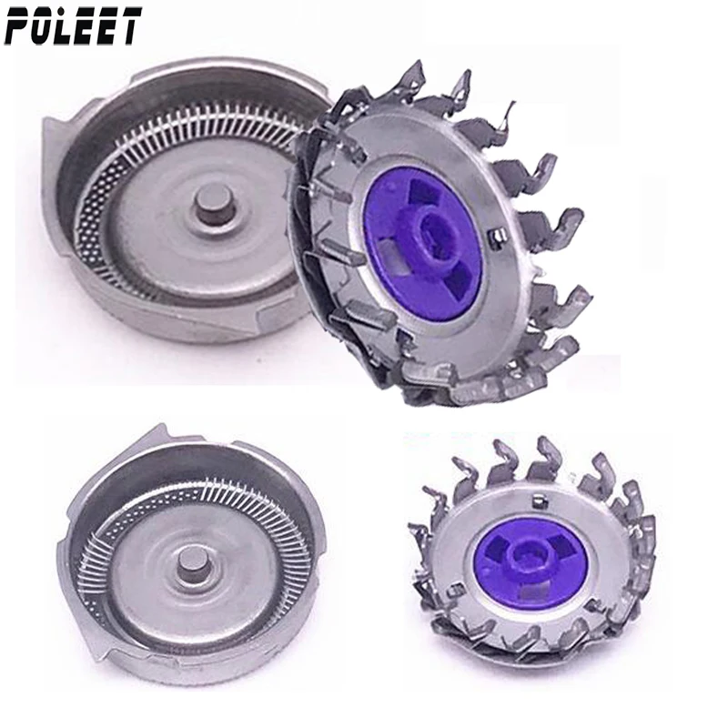 Сменная головка для бритвы Poleet с двойным лезвием HQ8 Philips Norelco лезвие PT870 AT750 AT890 HQ7760