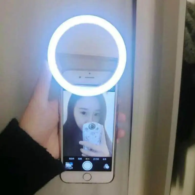 

Universal Selfie LED Ring Flash Light 36 LEDS Cell Phone Self-timer Supplementary Lighting Fill Light Circle USB Operated