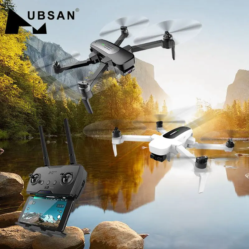 Цена Оригинальный Hubsan H117S Zino font b gps b font 5,8 Г 1 км Складная рукоятка с видом от первого лица в формате 4K UHD, Камера 3 осевому гидростабилизатору RC Дрон Квадрок...