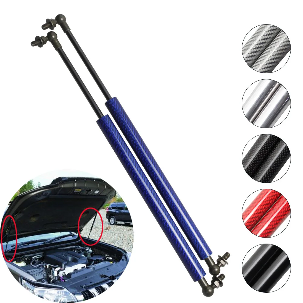 2x Hood Lift Supports Shock Struts for Toyota Landcruiser Prado 120 2002-2009