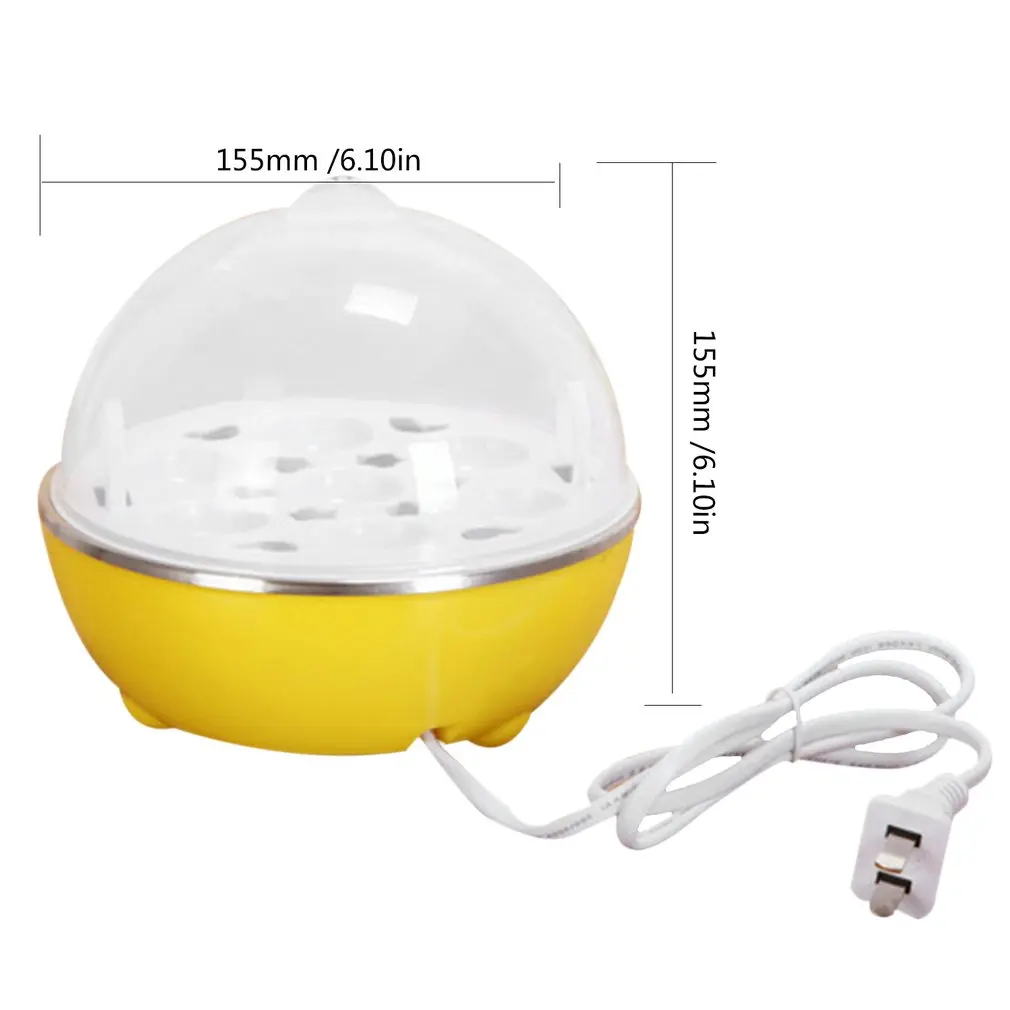 Multi-function Electric Egg Cooker 7 Eggs Capacity Auto-off Fast Egg Boiler Steamer Cooking Tools Kitchen Tools