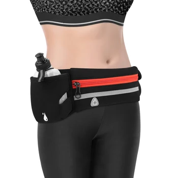 

Outdoor Running Waist Bag Waterproof Jogging Cycling Phone Container Bum Bag 280ml Kettle Capacity Suit For Running Climbing