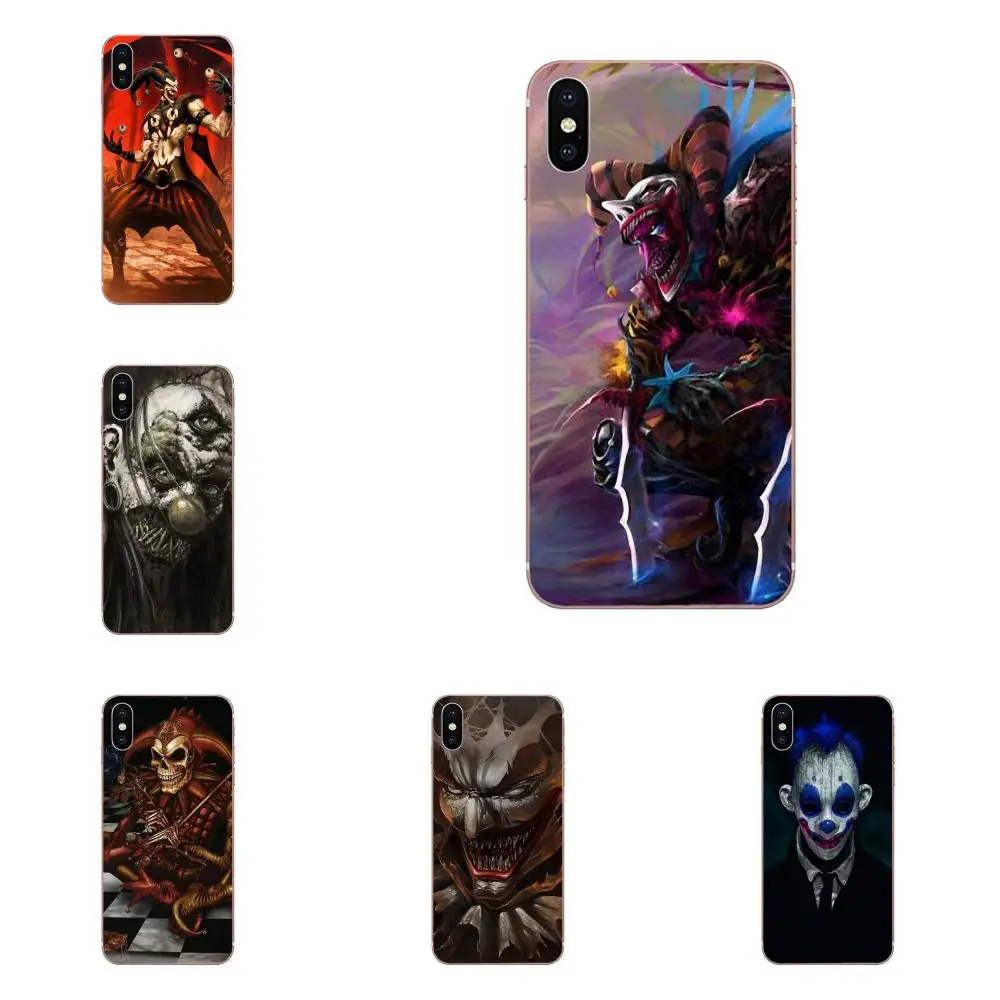 Lol The Demon Jester Shaco Soft Design Phone For LG G3 G4 G5 G6 G7 K4 K7 K8 K10 K40 K50 Q6 Q60 V10 V20 V30 V40 Nexus 5 5X 2017 | Мобильные