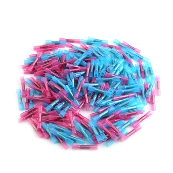 

200Pcs Shrink Connector Crimp Connector Butt Connector Electric Cable Connector