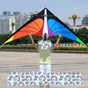 Outdoor Sport For Adults Power Stunt Kite Dual Line 1.8/2.4m Triangle Kite Good  Flying Toys With Handle And Line Sports Beach 3