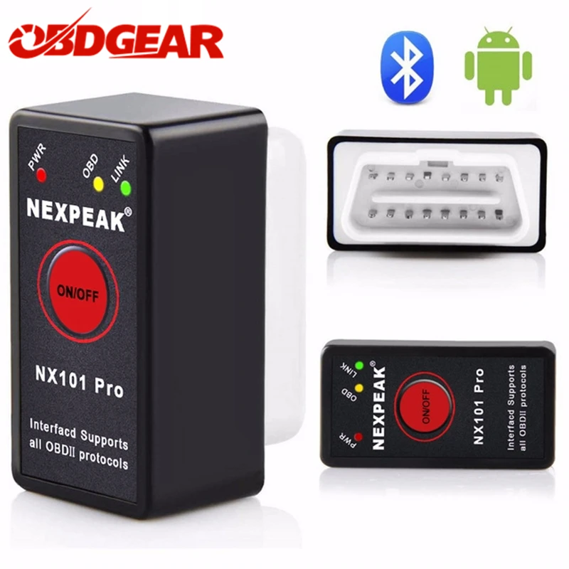 Автомобильный диагностический сканер ELM327 OBD2 PIC1825K80 V1.5 Bluetooth ELM 327 ODB 2 для Android|auto