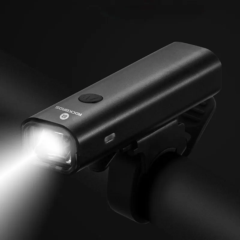 Sale ROCKBROS USB Charge Bicycle Light Rainproof Bike Headlight Flashlight MTB Road Cycling Front Lamp Outdoor Night-riding Equipment 1