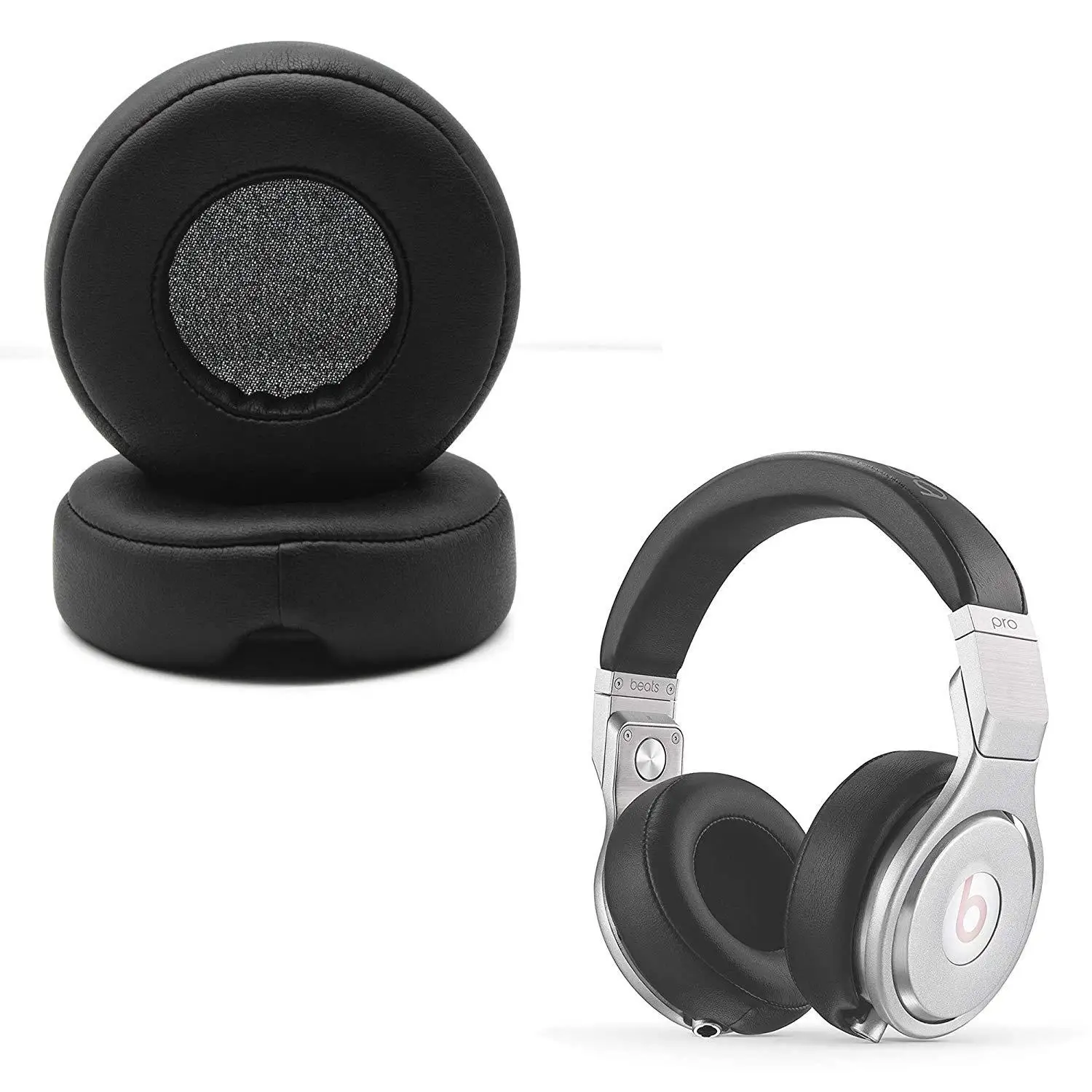 

1 Pair Ear Pads For Dr. Dre Pro Detox Headphone Monster Beats Earphone Cover Ear Cotton Sponge Cover Repair Parts Earmuff