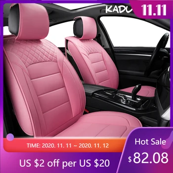 

KADULEE pu leather Universal Car Seat cover for BMW all model 520 525 320 f10 f20 x1 x3 x5 x6 x4 e36 e46 car styling accessories