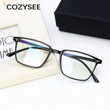 Ретро мужские прозрачные очки прозрачные линзы PC Comotuer квадратные очки оправы для женщин очки для чтения мужские очки