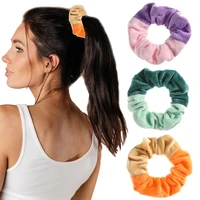 Molans Ladies cucitura anelli per capelli Color caramella fasce elastiche morbide e confortevoli per ragazze accessori per capelli semplici