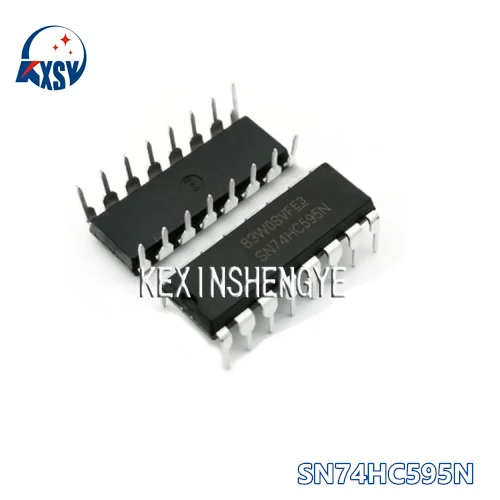10 единиц/лот SN74HC595N 74HC595 74HC595N DIP-16 записей на камеру 8 битов с 3 реерами продажу IC 4 |