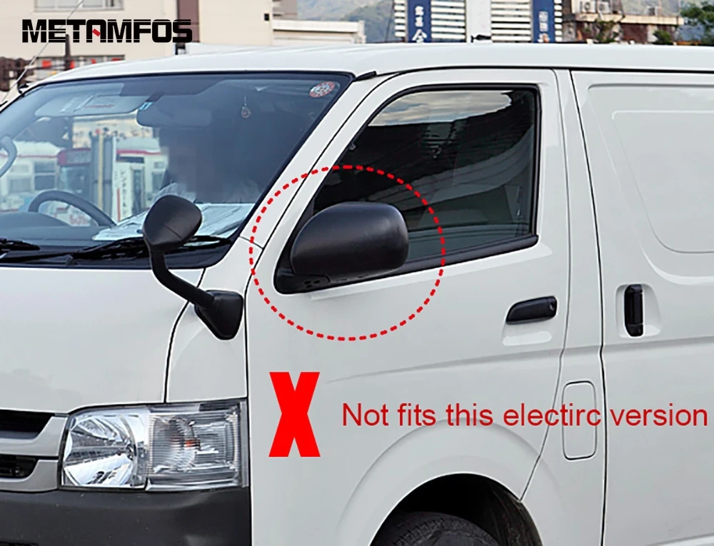 Противотуманные фары для Toyota Hiace Commuter 2005 2015 2016 2017 хромированная боковая крышка